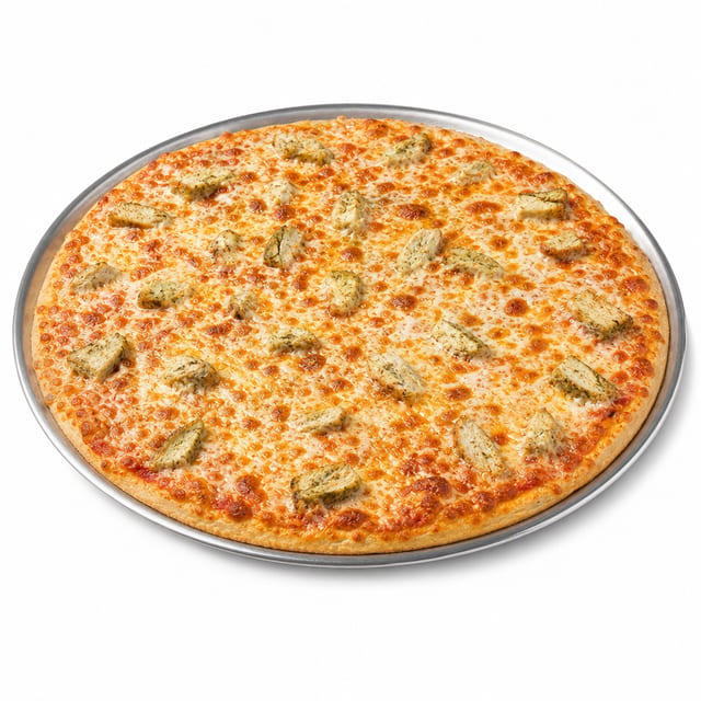Grilled Chicken Pizza.