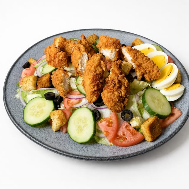 Chicken Finger Salad.