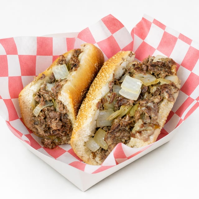 Cheese Steak Hoagie.