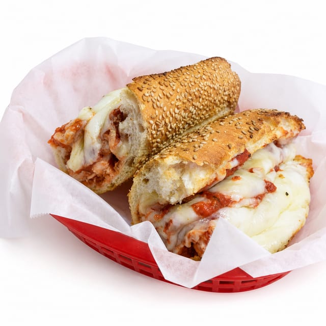 Chicken Parm Grinder.