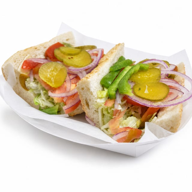 Veggie Hoagie.